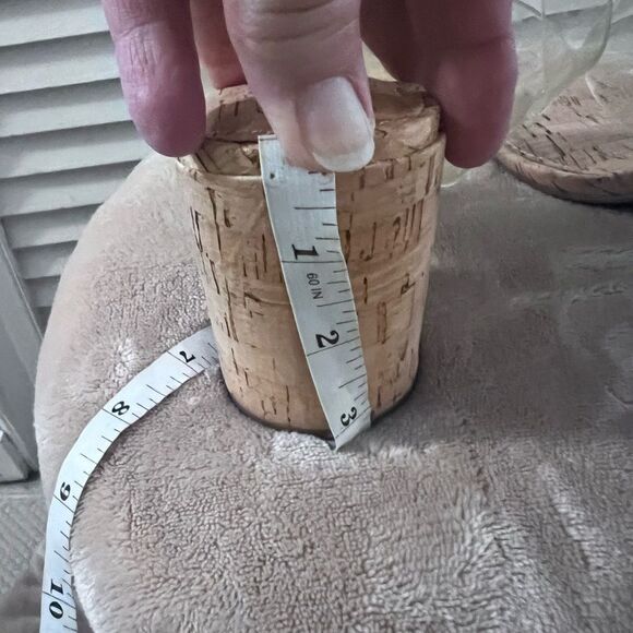 Kelly & Katie Cream Tan Heeled Sandals - Picture 10 of 14